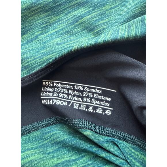 Outdoor Voices FreeForm Leotard in Space Dye Green Size Small - Picture 4 of 5